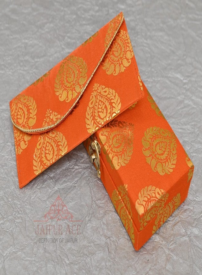 JAIPUR ACE Wood Printed Decorative Shagun Cash Money Box With Envelop Wedding Gift Jewellery Wrap Assorted Pack Of 2 Multicolored Gaddi Box - Image 2
